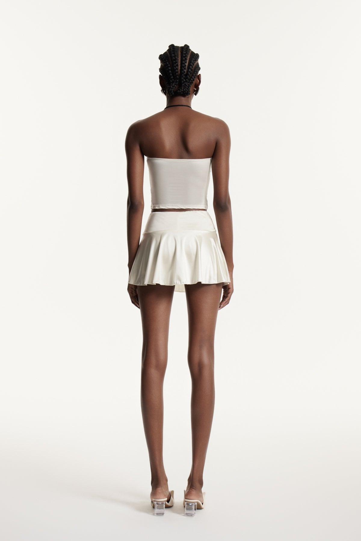 Edorta Kesikli Rüs Etek Takımı