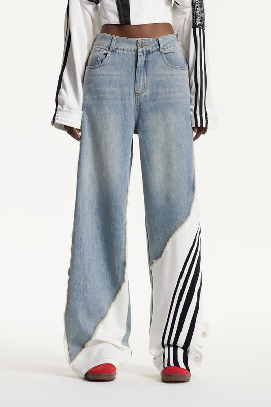 Eduard Stripe Deconstruct Kot Pantolon