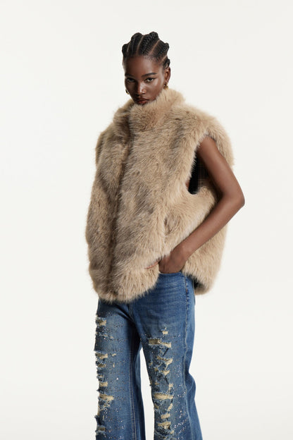 Edwina Kürk Izgara Yelek