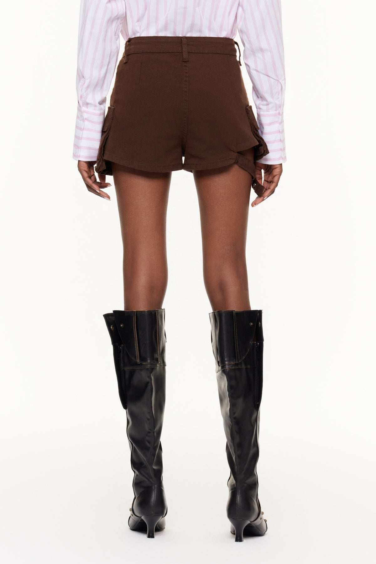 Eftychia Kesik Cepli Şort