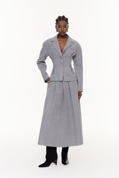 Egil Ruch Pileli Etek Takımı