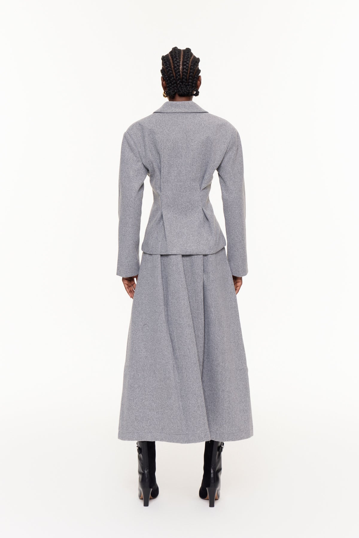 Egil Ruch Pileli Etek Takımı