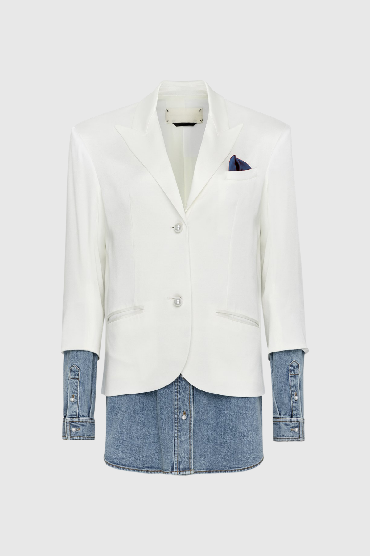 Eshani Denim Yapısız Blazer