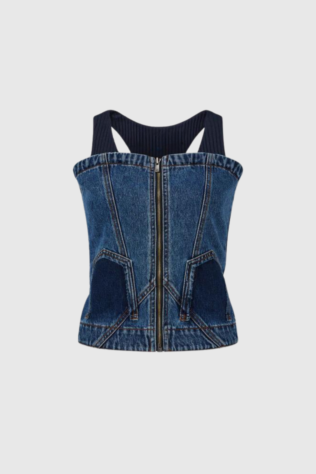 Kavya Deconstruct Denim Üst