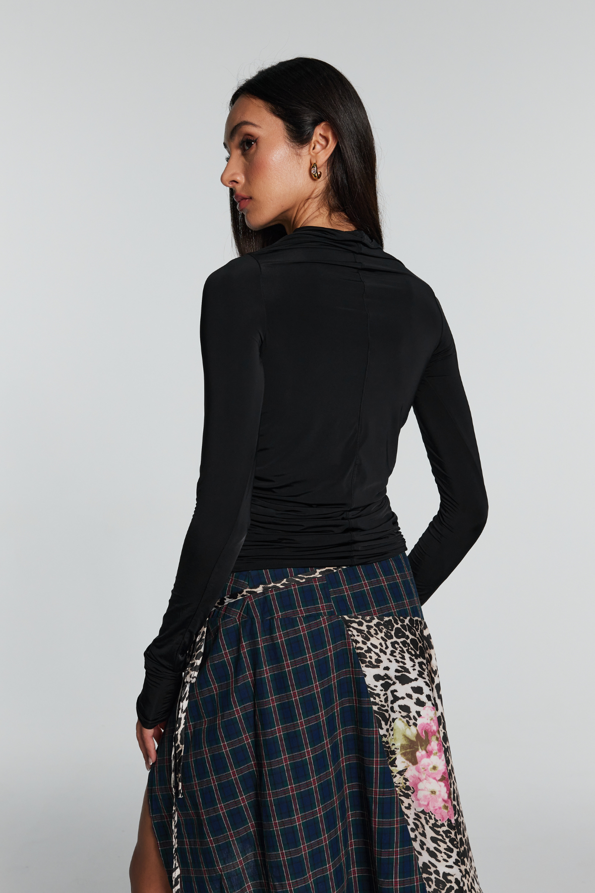 Scout Hollow Dantelli Bodycon Üst