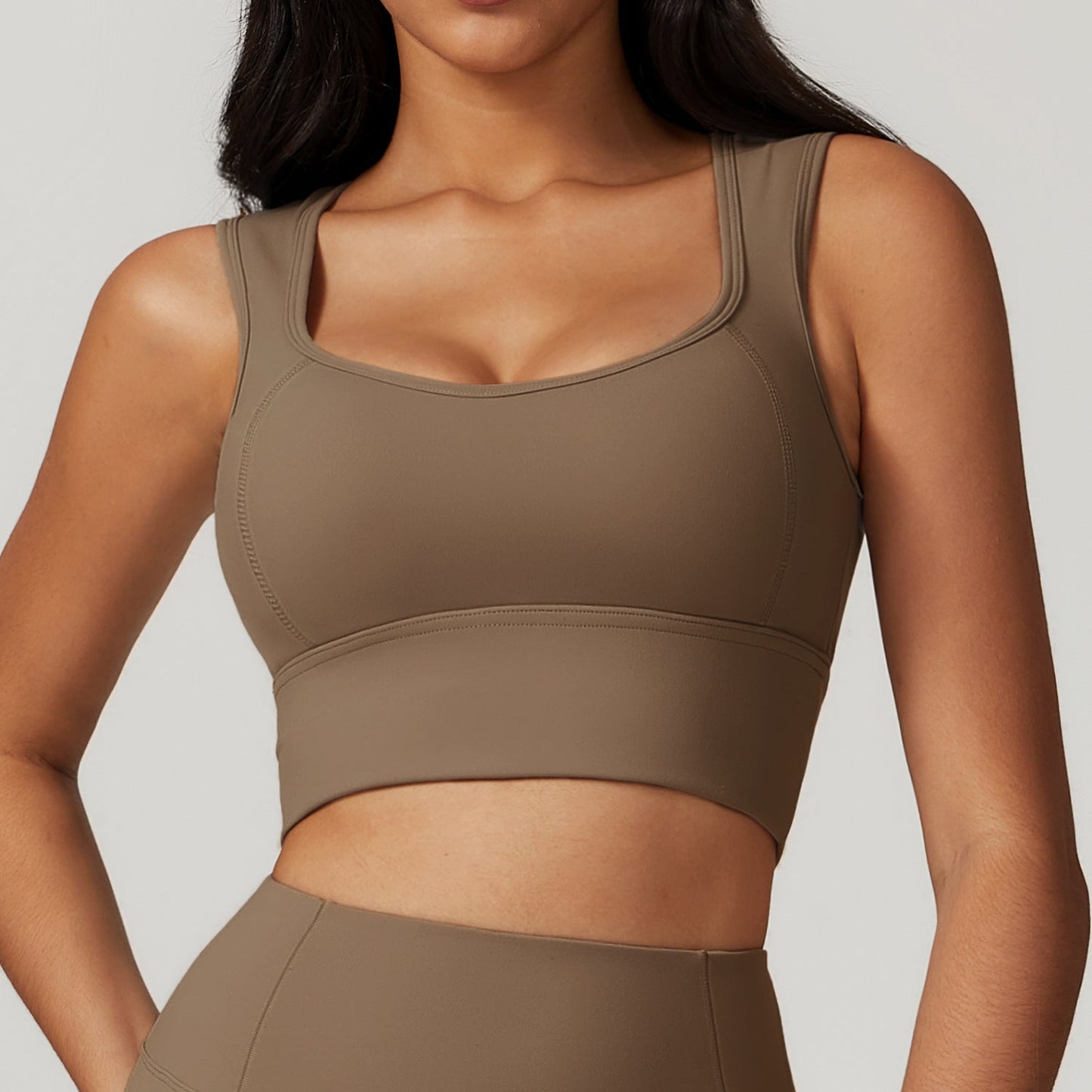 Sırtı Açık Spor Bra