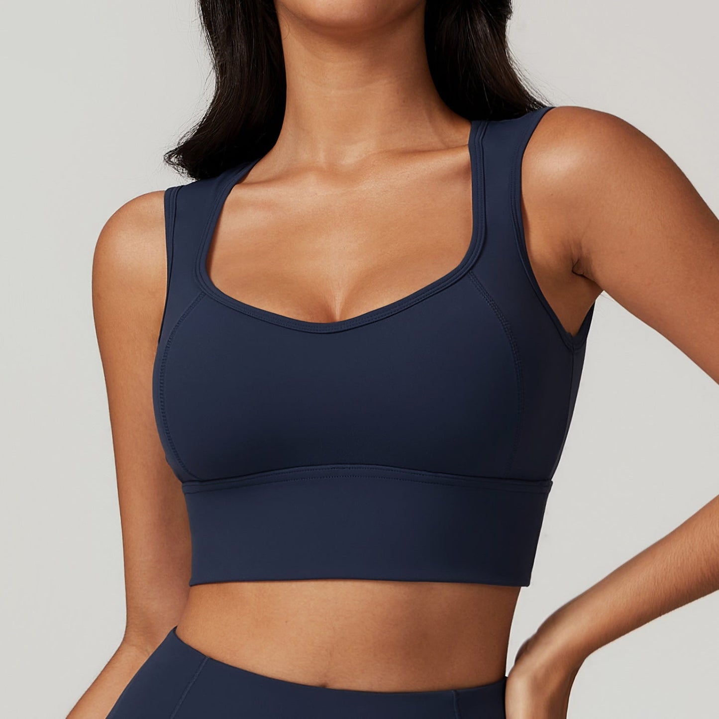 Sırtı Açık Spor Bra