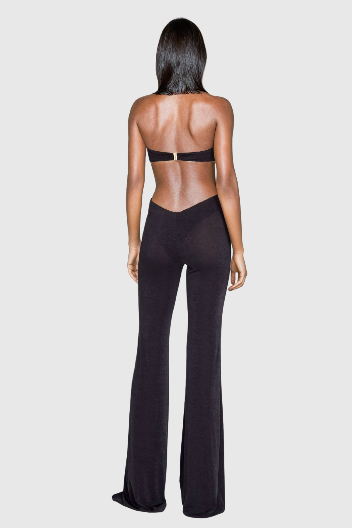 Schuyler Kesme Çiçek Sırtı Açık Tulum