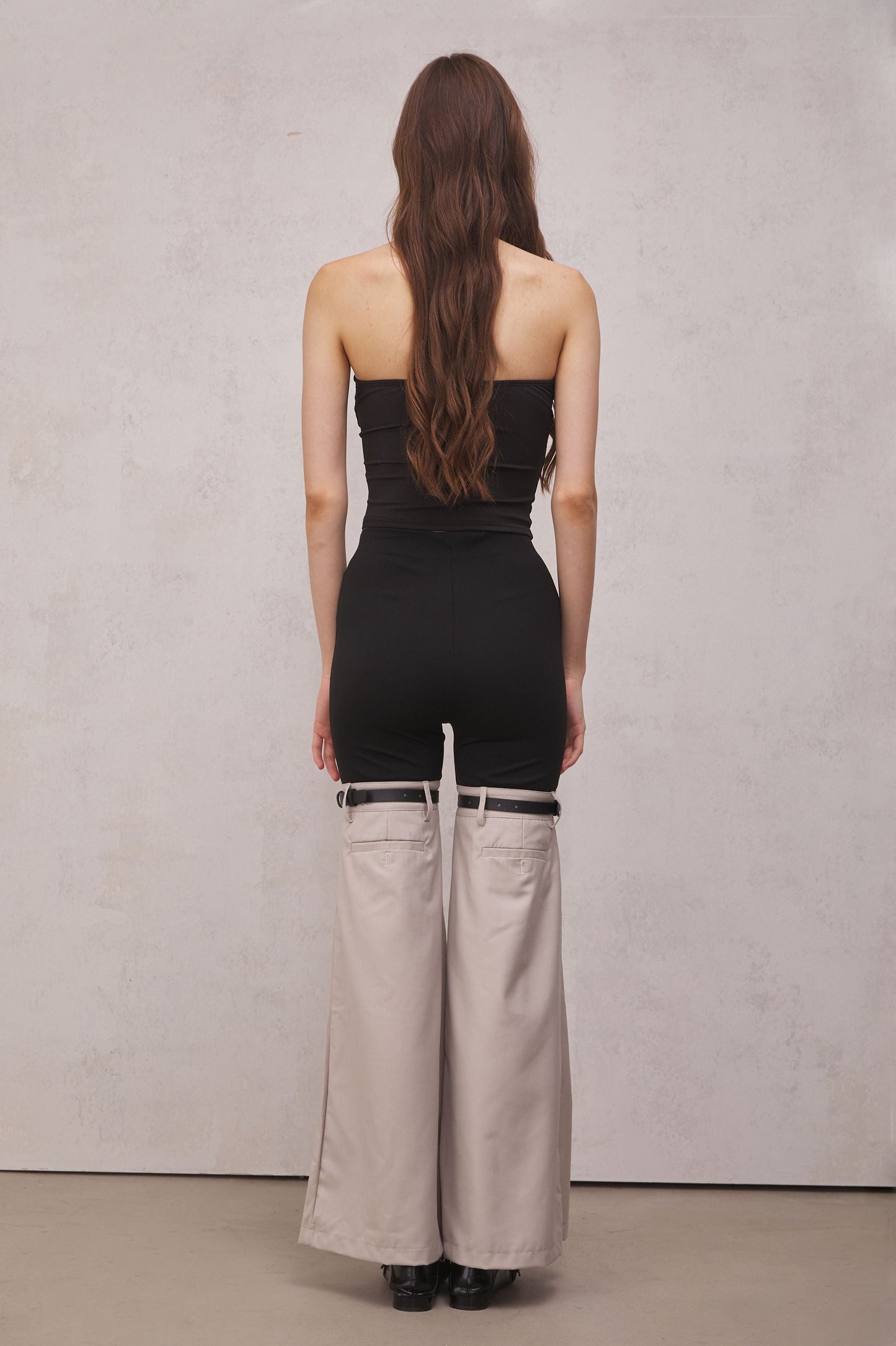 Willow Deconstruct Bej Pantolon